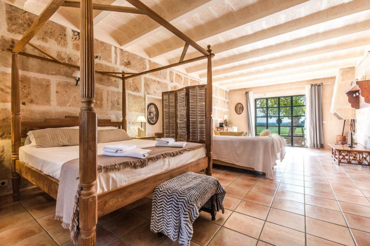 Finca Agroturismo Sa Cova Den Borino Campos  Dış mekan fotoğraf